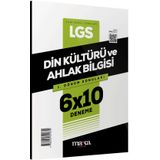 Marka Yayınları 8. Sınıf LGS 1. Dönem Din Kültürü ve Ahlak Bilgisi 6x10 Deneme