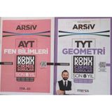 Marka Yayınları Ayt Fen Bilimleri Konu Konu Son 8 Yıl Çıkmış Sorular ve Tyt Geometri Konu Konu Son 8 Yıl Çıkmış Sorular Seti 2 Kitap