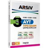 Marka Yayınları Ayt Son 3 Yıl Arşiv Serisi Tıpkı Basım Fasikül Fasikül Çıkmış Sorular