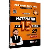 Marka Yayınları Dgs Kpss Ales Meb-Ags Matematik Youtube Hocam Ilk 15 Konu 27 Deneme Çözümlü