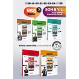 Marka Yayınları KPSS LİSANS KONU KONU Son 8 YIL ÇIKMIŞ SORULAR | Matematik Tarih Coğrafya Vadandaşlık Türkçe