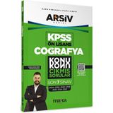 Marka Yayınları Kpss Ön Lisans Coğrafya Konu Konu Çıkmış Sorular Son 7 Sınav (2024 Dahil)