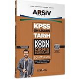 Marka Yayınları Kpss Ön Lisans Tarih Konu Konu Çıkmış Sorular Son 7 Sınav (2024 Dahil)