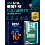 Marka Yayınları KPSS Ön Lisans Türkiye Geneli 10 Deneme & Birebir KPSS Lise - Ön Lisans Paragraf Soru Bankası Yargı Yayı