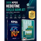 Marka Yayınları Kpss Ön Lisans Türkiye Geneli 10 Deneme & Birebir Kpss Lise - Ön Lisans Paragraf Soru Bankası Yargı Yayınları Seti