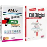 Marka Yayınları Msü Son 7 Yıl Arşiv Serisi Tıpkı Basım Çıkmış Sorular Ve Akm Dil Bilgisi Soru Bankası Seti