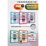 Marka Yayınları MSÜ SON 8 Yıl Konu Konu Çıkmış Sorular / Türkçe Matematik Fen Sosyal Geometri + 2025 MSÜ TIPKI BASIM