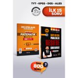 Marka Yayınları TYT KPSS DGS ALES Sayı Kesir Problemleri DEŞİFRE Soru Bankası ve MATEMATİK İlk 15 Soru Deneme
