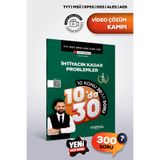 Marka Yayınları TYT MSÜ KPSS DGS ALES AGS İhtiyacın Kadar Problemler 10 Konu da 30 ar Soru Yasin Kara