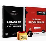 Marka Yayınları Tyt Paragraf Konu Özetli Soru Bankası + Tyt Problemler Soru Bankası (Youtube Video Çözümlü) Yeni Nesil Tam Set