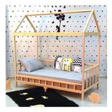 Markaawm Luxury Montessori Karyola Ahşap Yatak Çocuk Bebek Yatak 80X130