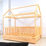 Markaawm Montessori Çocuk Yatak Yavrulu Çekmeceli 90x190 Karyola