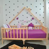 Markaawm Montessori Yatak Çocuk Doğal Çam Ağacından 90x190 Defne