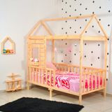 Markaawm Montessori Yatak Çocuk Odası Bebek Beşik 90x190 Karyola