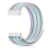 Markacase Garmin Vivoactive 3 Dokuma Mavi Çizgili Saat Kordon