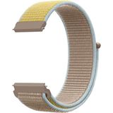 Markacase Samsung Gear Sport R-600 Için Pimli Dokuma Kordon Camel