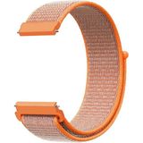 Markacase Samsung Gear Sport R-600 Için Pimli Dokuma Kordon Turuncu