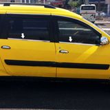 Markadan Dacia Logan Mcv 2006-2013 4 Parça Paslanmaz Çelik Cam Çıtası