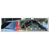 Markadan Ford Fiesta 2002-2008 4 Parça Paslanmaz Çelik Cam Çıtası