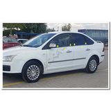 Markadan Ford Focus Sedan Krom Cam Çıtası 1998-2005 4 Parça Paslanmaz Çelik