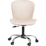 Markaelz Krom Metal Ayaklı Ofis Çocuk Odası Çalışma Sandalyesi (AYARLANILABİLİR) AÇELYA