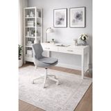 Markaelz Selekulak Beyaz Ayaklı Çalışma Sandalyesi - Gri