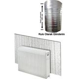 Markaflex 100x100 cm 5 mt 5 Adet Kalorifer Petek Arkası Isı Yalıtım Levhası