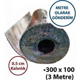 Markaflex 2 Metre 100x100 cm Rulo 2 Adet Radyatör Petek Arkası Arkalığı İzolasyon Isı Yalıtım