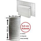 Markaflex 50 x 100 cm Petek Arkası Yalıtım Levhası - 1 Adet