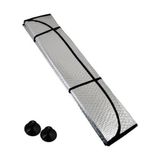 Markaflex Araba Ön Cam Güneşlik Balonlu Metalize Parlak Alüminyum Katlanabilir Oto Güneşlik 130X60 cm