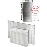 Markaflex Kalorifer Petek Arkalığı Petek Arkası Yalıtım Levhası Radyatör Isı Yalıtım Levhası 50 cm x 100 cm - 1 Adet