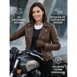 Markaflex Motosiklet Termal Isı Ylıtımlı Motorcu Koruma Yeleği Motorcu Rüzgar Soğuk Sıvı Geçirmez Ceketi