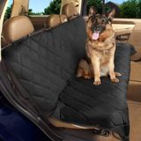 Markaflex Sıvı Geçirmez Arka Koltuk Evcil Hayvan Örtüsü Koltuk Koruyucu Şilte Kedi Köpek Koltuk Kılıfı 140X130 cm Siyah