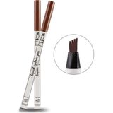 Markafox Açık Kahve Fine Sketch Kaş Kalemi Şekillendirme Boyama Kaş Rimeli Kalıcı Microblading