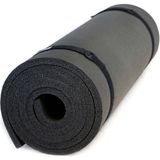Markafox Hafif Taşıma Askılı 10MM Yoga Matı - Su Geçirmez Kamp ve Pilates Minderi 180X60 - Siyah