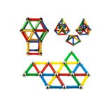 Markafox Manyetik LEGO Mıknatıslı Denge Oyun Çubukları 37 Parça