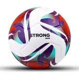 Markahit Strongmen 4 Astarlı Suni Deri Sert Zemin Halı Saha Futbol Topu No:5 BSF-8000 - Bordo - Mor - Beyaz