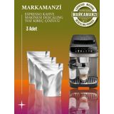 Markamanzi Delonghi Macnifica Evo Ecam, Ecp Serisi, İcona Serileri Uyumlu Kireç Çözücü Descaling 3Adx10Gr Toz