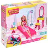 Markaon 03669 Linda'nın Yatak Odası Oyun Seti - Renkli