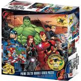 Markaon Prime 3D Çift Taraflı Puzzle 200 Parça - Renkli