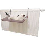 Markapet Kedi Radyatör Yatağı Yıkanabilir 42 cm 15 kg Koyu Gri