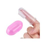 Markapet Kedi Ve Köpek Parmak Diş Fırçası 5.5 Cm Pembe