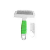markapet MRKPT-TRK-YSLS Temizleme Aparatlı Kedi Köpek Tarağı 7 Cm-14 Cm Small Yeşil
