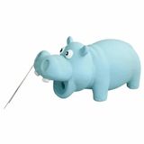Markapet Sesli Latex Köpek Oyuncağı Çeşitli Model ve Boylarda (Hipopotam 16x5.5x7 cm)
