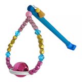 markapet SF-BL-1004 Tünekli Döner Toplu Kuş Oyuncağı 10 Cm-16 Cm Mavi