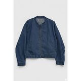 Markapia Kadın Lacivert Bomber Denim Ceket