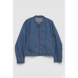 Markapia Kadın Mavi Bomber Denim Ceket - XS
