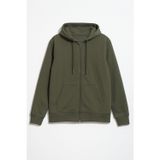 MARKAPIA MAN Erkek Fermuarlı Kapüşonlu Cepli Sweatshirt