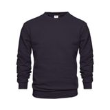 Markapia Siyah Erkek Bisiklet Yaka Sweatshirt