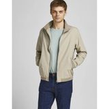 Markasız Jack&jones 12204277 Dık Yaka Alt Rıbanalı Cep Fermuarlı Mont - Bej